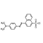 CAS#: 101687-13-2, 4-{[4-(Dimethylamino)Phenyl]Diazenyl}-1-Naphthalenesulfonyl Chloride