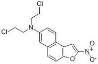 CAS 登录号：101688-02-2， 7-(二(2-氯乙基)氨基)-2-硝基萘并(2,1-b)呋喃