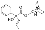 CAS#: 101711-16-4, 1-Azabicyclo[2.2.2]Octan-8-Yl (E)-2-Hydroxy-2-Phenylpent-3-Enoate