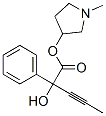 CAS#: 101711-17-5, (1-Methylpyrrolidin-3-Yl) 2-Hydroxy-2-Phenylpent-3-Ynoate