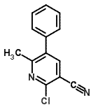CAS#: 10176-63-3, 2-Chloro-6-Methyl-5-Phenylnicotinonitrile