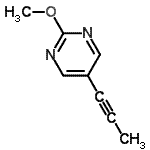 CAS 登录号：101803-07-0， 2-甲氧基-5-(1-丙炔-1-基)嘧啶