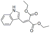 CAS 登录号：10184-96-0， 2-(1H-吲哚-3-基亚甲基)丙二酸二乙基酯