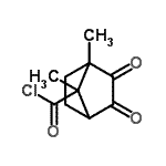 CAS#: 101871-66-3, 1,7-Dimethyl-2,3-Dioxobicyclo[2.2.1]Heptane-7-Carbonyl Chloride