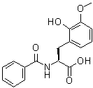 CAS#: 101878-45-9, N-Benzoyl-2-Hydroxy-3-Methoxyphenylalanine