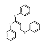 CAS#: 102070-37-1, 1,1,3-Tris(phenylthio)-1-propene