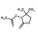 CAS#: 102096-60-6, (3R)-4,4-Dimethyl-2-Oxotetrahydro-3-Furanyl Acetate