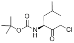 CAS#: 102123-85-3, [(1S)-1-(Chloroacetyl)-3-Methylbutyl]-Carbamic Acid 1,1-Dimethylethyl Ester