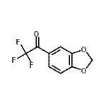 CAS 登录号：102124-73-2， 1-(1,3-苯并二氧戊环-5-基)-2,2,2-三氟乙烷酮