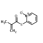 CAS 登录号：102193-42-0， S-(1-氧代-2-吡啶基)2-甲基-2-丙烯硫代酸