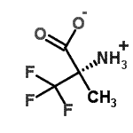 CAS 登录号：102210-03-7， (2S)-2-铵基-3,3,3-三氟-2-甲基丙酸酯