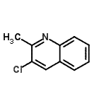 CAS 登录号：10222-49-8， 3-氯-2-甲基喹啉
