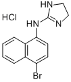 CAS#: 102280-42-2, N-(4-Bromonaphthalen-1-Yl)-4,5-Dihydroimidazol-1-Ium-2-Amine Chloride