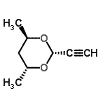 CAS#: 102340-79-4, (4R,6R)-2-Ethynyl-4,6-Dimethyl-1,3-Dioxane