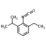 CAS 登录号：102561-41-1， 1-乙基-2-异氰酸-3-异丙基苯