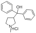 CAS#: 102584-48-5, (1-Methylpyrrolidin-3-Yl)-Diphenylmethanol Hydrochloride