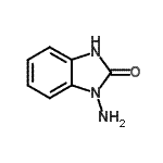 CAS 登录号：102616-91-1， 1-氨基-1,3-二氢-2H-苯并咪唑-2-酮
