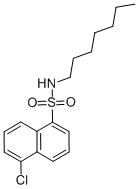 CAS#: 102649-79-6, 5-Chloro-N-Heptylnaphthalene-1-Sulfonamide