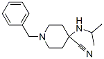 CAS 登录号：1027-94-7， 1-(苯基甲基)-4-(丙-2-基氨基)哌啶-4-甲腈