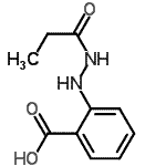 CAS 登录号：102787-53-1， 2-(2-丙酰基肼基)苯甲酸