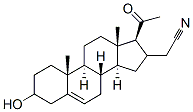 CAS#: 102812-95-3, 2-[(3S,8S,9S,10R,13S,14S,16S,17S)-17-Acetyl-3-Hydroxy-10,13-Dimethyl-2,3,4,7,8,9,11,12,14,15,16,17-Dodecahydro-1H-Cyclopenta[a]Phenanthren-16-Yl]Acetonitrile