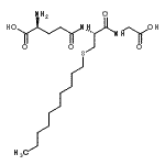CAS 登录号：102814-04-0， L-gamma-谷氨酰-S-癸基-L-半胱氨酰甘氨酸