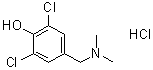 CAS#: 102879-17-4, 2,6-Dichloro-4-[(Dimethylamino)Methyl]Phenol Hydrochloride (1:1)