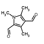 CAS#: 102879-52-7, 1,3,5-Trimethyl-1H-Pyrrole-2,4-Dicarbaldehyde