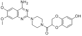 CAS#: 102932-29-6, [4-(4-Amino-6,7-Dimethoxyquinazolin-2-Yl)Piperazin-1-Yl]-(7-Hydroxy-2,3-Dihydro-1,4-Benzodioxin-2-Yl)Methanone