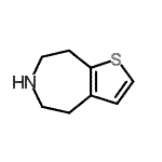 CAS#: 102997-01-3, 5,6,7,8-Tetrahydro-4H-Thieno[2,3-d]Azepine