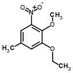 CAS#: 103096-21-5, 1-Ethoxy-2-Methoxy-5-Methyl-3-Nitrobenzene
