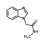 CAS#: 103096-30-6, 2-(1H-Benzimidazol-1-Yl)-N-Methylacetamide