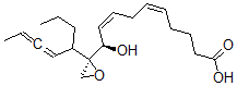 CAS 登录号：103188-12-1， (5Z,8Z,10R)-10-羟基-10-[(2S)-2-辛-5,6-二烯-4-基环氧乙烷-2-基]癸-5,8-二烯酸