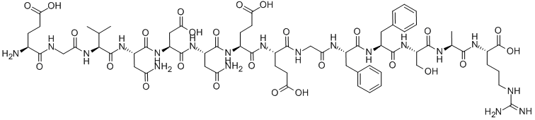 CAS 登录号:103213-49-6, 1-L-谷氨酸-血纤维蛋白肽 B (人)