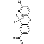CAS#: 103317-55-1, 3-Chloro-6-[4-Nitro-2-(Trifluoromethyl)Phenoxy]Pyridazine