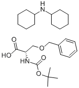 CAS 登录号：10342-01-5， 叔丁氧羰基-(苄基)丝氨酸二环己基胺盐