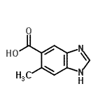 CAS#: 10351-76-5, 5-Methyl-1H-Benzimidazole-6-Carboxylic Acid