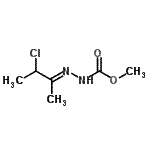 CAS 登录号：103517-81-3， 甲基(2E)-2-(3-氯-2-丁烷亚基)肼羧酸酯