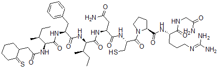 CAS#: 103529-95-9, 1-(beta-Mercapto-beta,beta-cyclopentamethylenepropionic acid)-2,4-ile-argipressin