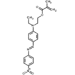 CAS 登录号：103553-48-6， 2-(乙基{4-[(E)-(4-硝基苯基)偶氮]苯基}氨基)乙基甲基丙烯酸酯