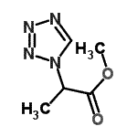 CAS 登录号：103557-29-5， 甲基2-(1H-四唑-1-基)丙酸酯