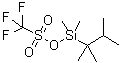 CAS#: 103588-79-0, (2,3-Dimethyl-2-Butanyl)(Dimethyl)Silyl Trifluoromethanesulfonate