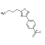 CAS 登录号：10364-70-2， 5-丁基-3-(4-硝基苯基)-1,2,4-恶二唑