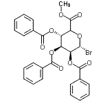 CAS 登录号：103674-69-7， 甲基(5xi)-2,3,4-三-O-苯甲酰基-alpha-D-来苏-吡喃己酮糖苷酸酯溴化物