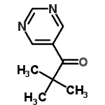 CAS 登录号：103686-53-9， 2,2-二甲基-1-(5-嘧啶基)-1-丙酮