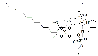 CAS#: 103694-63-9, N,N-Diethyl-N-3-(Ethyldimethylammonio)Propyl-N-(2-Hydroxyhexadecyl)-N,N-Dimethyl-1,3-Propanediaminium Tris(Ethyl Sulfate) (Salt)