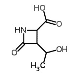 CAS#: 103700-14-7, 3-(1-Hydroxyethyl)-4-Oxo-Azetidine-2-Carboxylic Acid