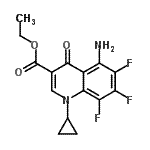 CAS#: 103772-13-0, Ethyl 5-Amino-1-Cyclopropyl-6,7,8-Trifluoro-4-Oxo-1,4-Dihydro-3-Quinolinecarboxylate