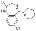 CAS 登录号:10379-11-0, 7-氯-5-(1-环己烯基)-1,3-二氢-1,4-苯并二氮杂卓-2-酮