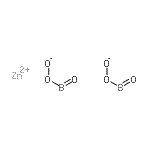 CAS 登录号：10380-06-0， 锌二过氧代偏硼酸盐